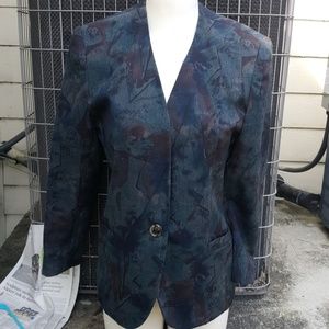 Vintage Abstract Blazer